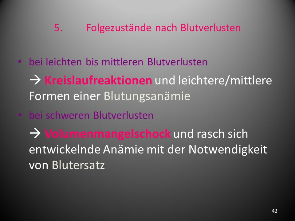 Gewichtsverlust und Blutverlust im Babyhocker